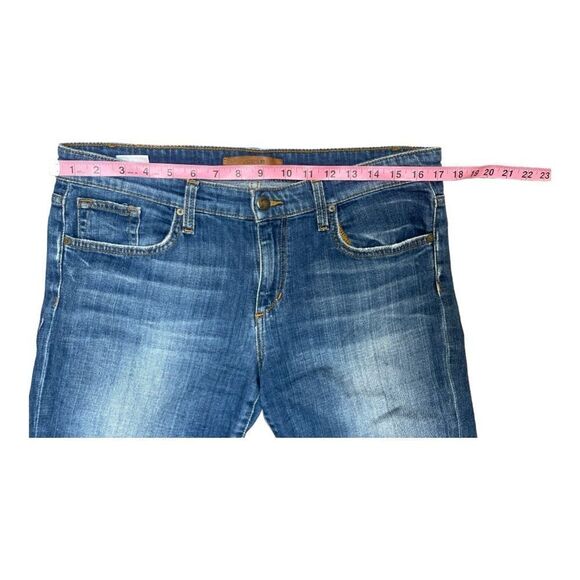 Joe’s Jeans Size 28 Blue Denim Jean Bermuda Shorts Stretch Classic EUC Preppy - Picture 3 of 6